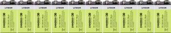 Emmerich Industrial 6LR61 9 V batéria lítiová 800 mAh  10 ks