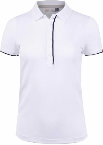 Kjus Womens Sia Polo S/S White 34