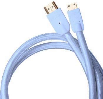 SUPRA Cables HDMI - MINI C - v2.0 1 m Modrá Hi-Fi Video kábel