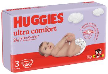 HUGGIES Ultra Comfort Jumbo Plienky jednorazové 3 (4-9 kg) 56 ks