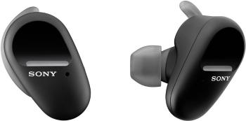 Sony WF-SP800N Bluetooth, true Wireless športové štupľové slúchadlá do uší vodeodolná čierna