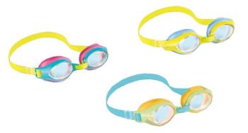 Dětské plavecké brýlé INTEX 55611 JUNIOR - oranžová/zelená