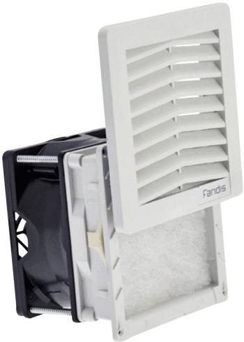 Fandis FF08GA230UF ventilátor pre skriňové rozvádzače 230 V/AC 12 W (š x v x h) 106.5 x 106.5 x 72.8 mm   1 ks