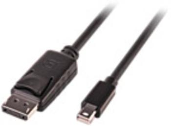 LINDY Mini-DisplayPort / DisplayPort káblový adaptér #####Mini DisplayPort Stecker, #####DisplayPort Stecker 3.00 m čier