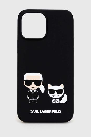 Puzdro na mobil Karl Lagerfeld iPhone 13 Pro Max 6,7'' čierna farba