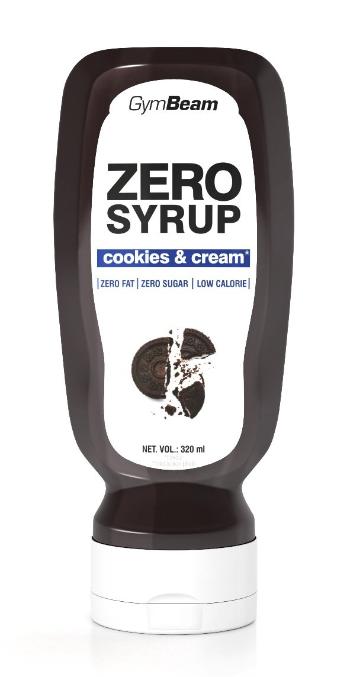 Zero Syrup 320 ml. - GymBeam 320 ml. Cookies+Cream