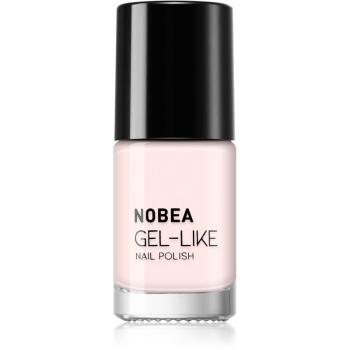 NOBEA Day-to-Day Gel-like Nail Polish lak na nechty s gélovým efektom odtieň Antique white #N63 6 ml
