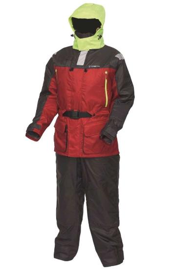 Kinetic plávajúci oblek guardian 2-dielny flotation suit red stormy - medium