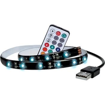Solight LED RGB pásik pre TV, 2× 50 cm, USB, vypínač, diaľkový ovládač (83840)