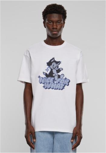 Mr. Tee Nice for what Heavy Oversize Tee white - L