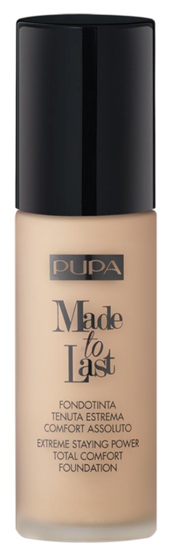 PUPA Milano Dlhotrvajúci tekutý make-up SPF 10 Made To Last ( Total Comfort Foundation) 30 ml 002 Ivory