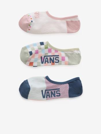 Vans Check Yes Canoodle Ponožky 3 páry Biela