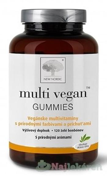 New Nordic Multi Vegan Gummies 120 želé pastiliek