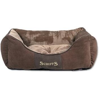 SCRUFFS Chester box bed S 50 × 40 cm čokoládový (5060319931933)