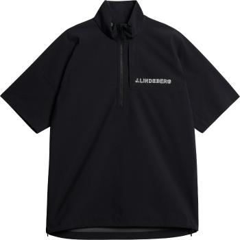 J.Lindeberg Bridge Rain Shirt Black L Nepremokavá bunda