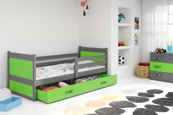 Detská posteľ Ourbaby Rocky zelená 200x90 cm