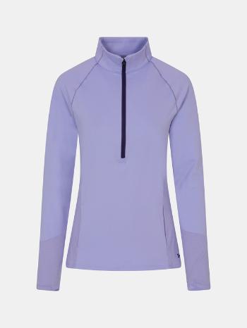 Under Armour UA ColdGear 1/2 Zip-PPL Mikina Fialová