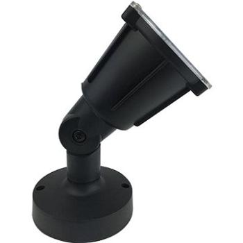 Vonkajší nástenný reflektor KERTGU10 W max. 5 W LED / GU10 / 230 V / IP54, čierny (KERTGU10B)
