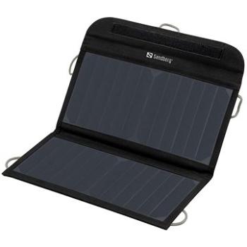 Sandberg Solar Charger 13W 2xUSB, solární nabíječka, černá (420-40)