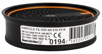 Ardon Filter SR 510 P3 - pre polomasky | prachové častice - Čierna
