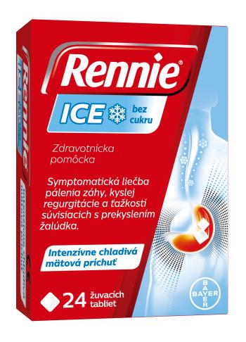 Rennie Ice bez cukru 24 tabliet