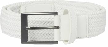 Callaway Mens Braided Stretch Belt Bright White S/M