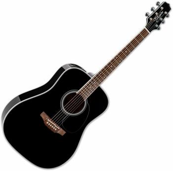 Takamine FT341 Black Elektroakustická gitara Dreadnought