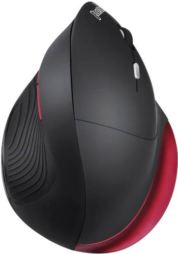 Perixx 718R #####Kabellose Maus bezdrôtový optická čierna, červená 6 null 1600 dpi ergonomická