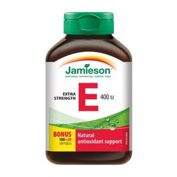 JAMIESON Vitamín E 400 IU 120 kapsúl