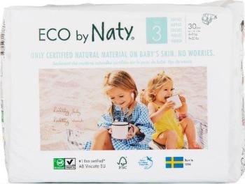 ECO BY NATY 3 Midi, 30 ks (4-9 kg) - jednorázové plienky