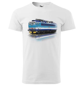 Tričko Vlak – Lokomotiva 362 (Veľkosť: XS, Typ: pre mužov, Farba tričká: Biela)