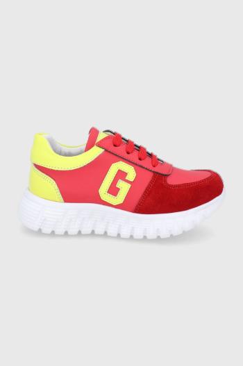 Topánky Guess červená farba