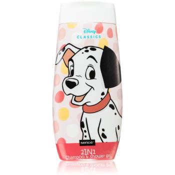 Disney Classics sprchový gél a šampón 2 v 1 pre deti 101 dalmatians 300 ml
