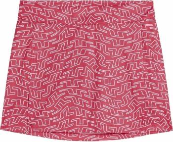 J.Lindeberg Amelie Print Golf Skirt Azalea Outline Bridge Swirl L