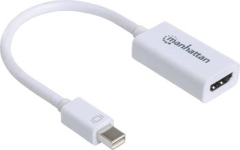 Manhattan 151399 Mini-DisplayPort adaptér [1x mini DisplayPort zástrčka - 1x HDMI zásuvka] biela  12.00 cm