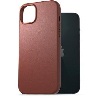 AlzaGuard Genuine Leather Case na iPhone 14 Plus hnedý (AGD-GLC0002C)