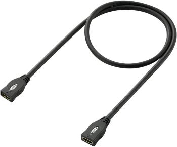 SpeaKa Professional HDMI predlžovací kábel #####HDMI-A Buchse, #####HDMI-A Buchse 1.00 m čierna SP-1793612 audio return