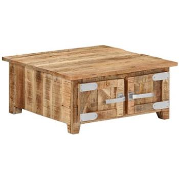 SHUMEE Konferenčný stolík 67 × 67 × 30 cm masívne mangovníkové drevo, 328308