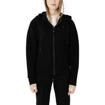 Guess  ALLIE SCUBA HOODIE ZIP SWEATSH V3RQ11K7UW2  Mikiny Čierna