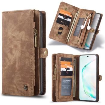 WALLET Ochranný  Kryt s peňaženkou 2v1 pre Samsung Galaxy S20 Plus  hnedý