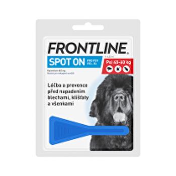 FRONTLINE SPOT ON pre psy XL (40-60kg) - 1x4,02ml VÝPREDAJ