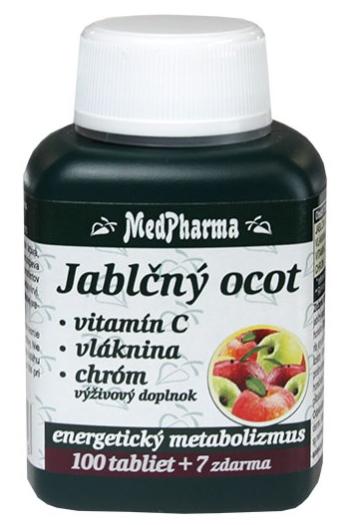 MedPharma Jablčný ocot + Vitamin C + Vláknina + Chróm 107 tabliet