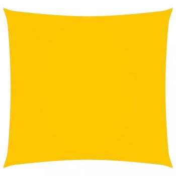 Tieniaca plachta štvorcová 7 x 7 m oxfordská látka Dekorhome Žltá