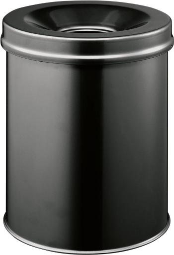 Durable  330501 odpadkový kôš 15 l (Ø x v) 260 mm x 357 mm ocel čierna 1 ks