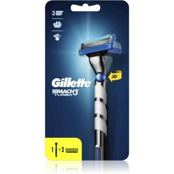 Gillette Mach3 Turbo Champions League holiaci strojček náhradné čepieľky 2 ks 1 ks