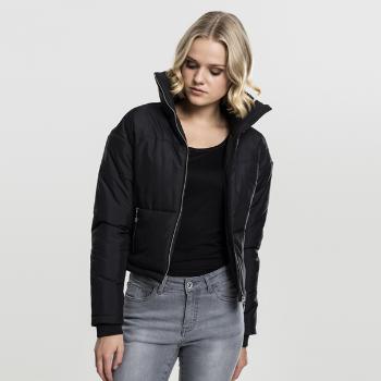 Urban Classics Ladies Oversized High Neck Jacket black - L