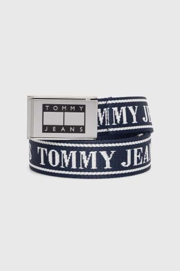 Opasok Tommy Jeans pánsky, tmavomodrá farba