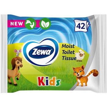 ZEWA Kids vlhčený toaletný papier (42 ks) (7322540796551)