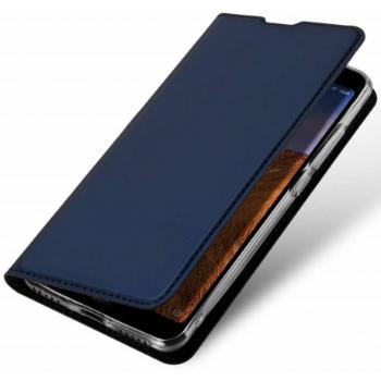 DUX DUCIS Skin Pro knižkové kožené puzdro na Huawei P Smart 2020, modré