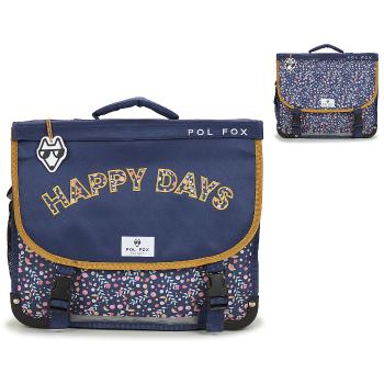 Pol Fox  CARTABLE HAPPY BLUE 38 CM  Školské tašky a aktovky Námornícka modrá